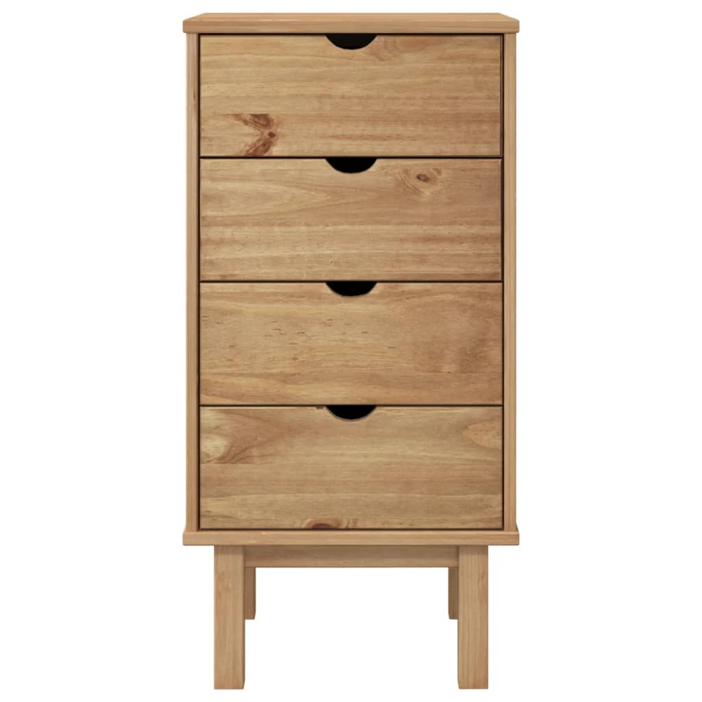 Schubladenschrank OTTA 45x39x90 cm Massivholz