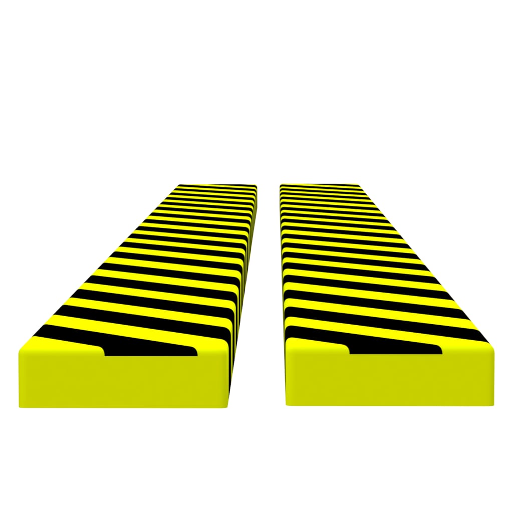 Edge protectors 2 pieces. Yellow &amp; Black 6x2x101.5 cm PU