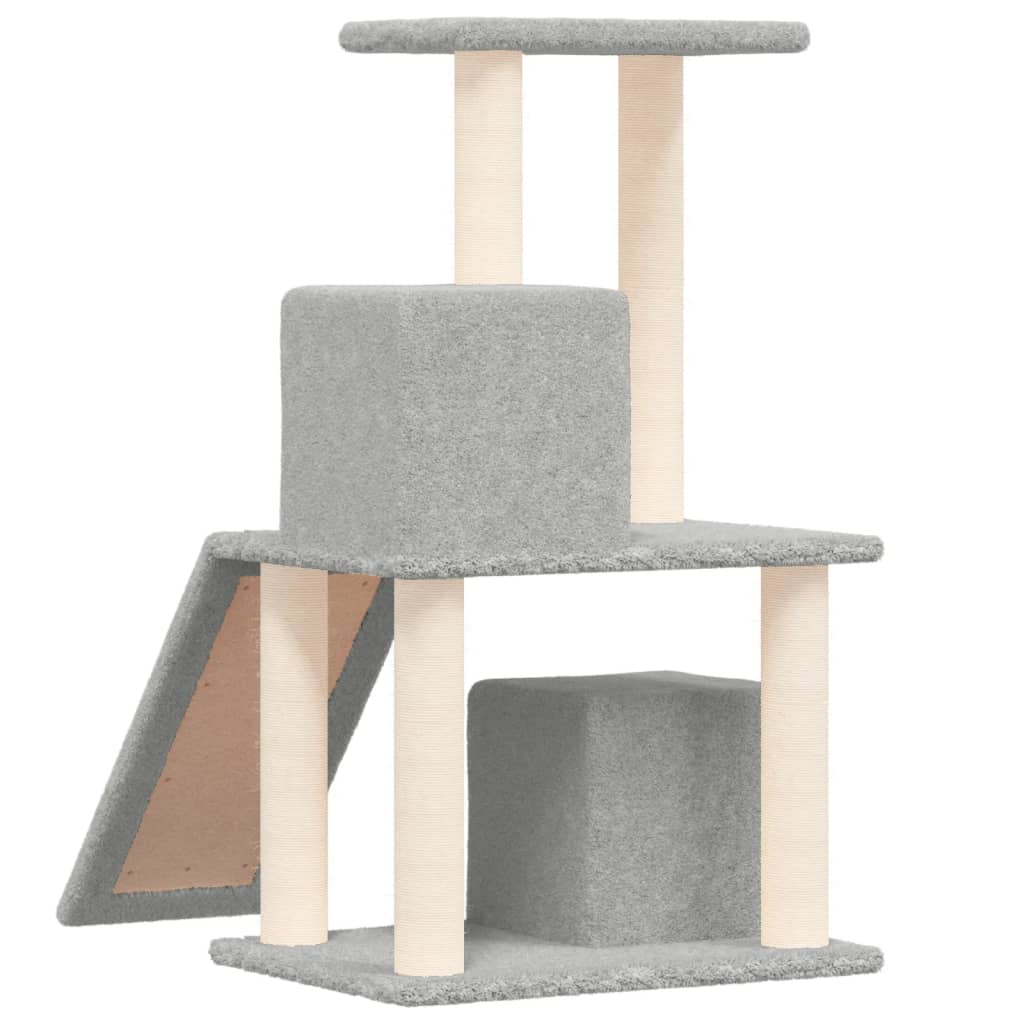 Scratching post with sisal scratching posts light gray 82 cm