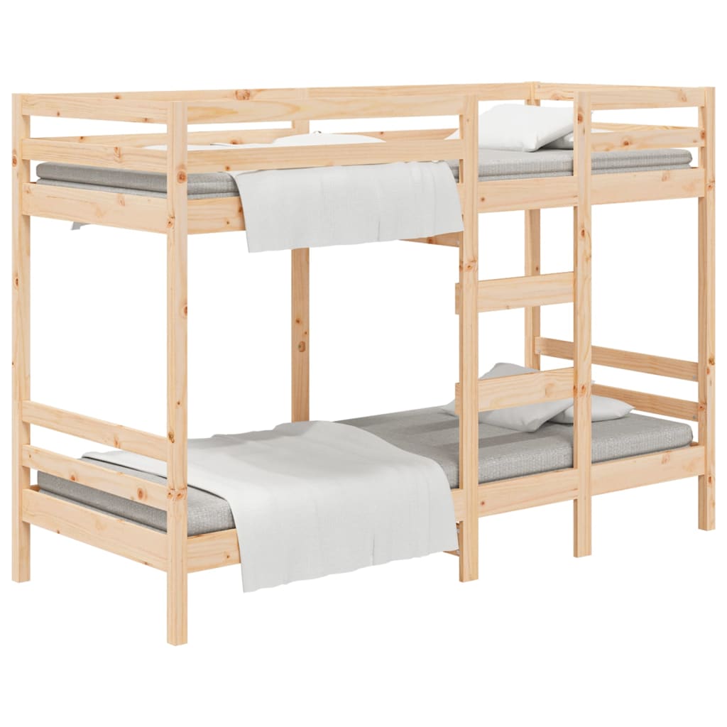 Bunk bed 90x200 cm solid pine wood