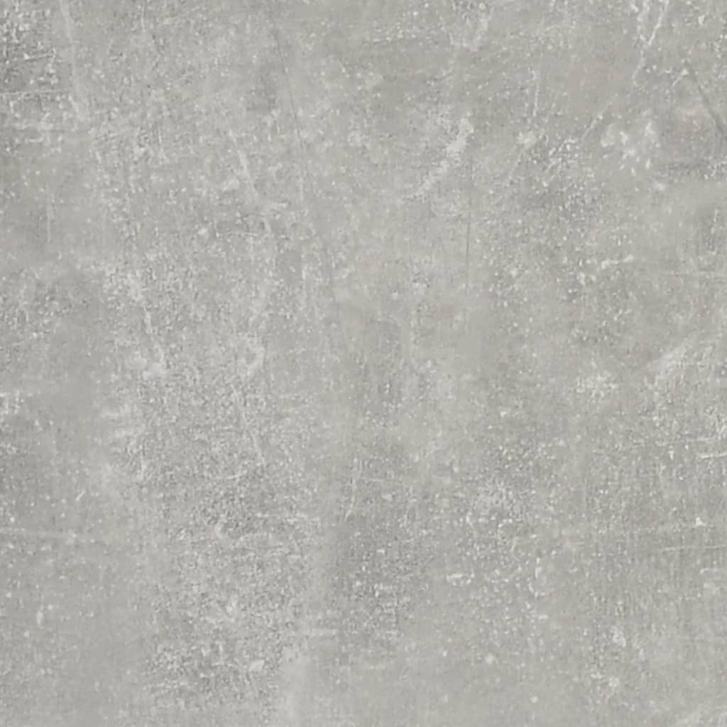 Bedside table concrete gray 50x39x47 cm