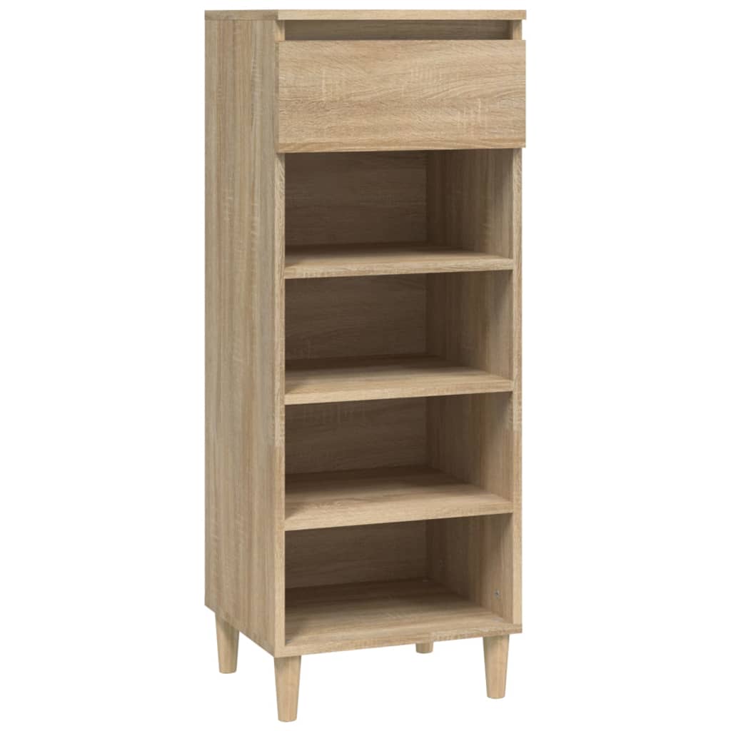 Shoe cabinet Sonoma oak 40x36x105 cm wood material