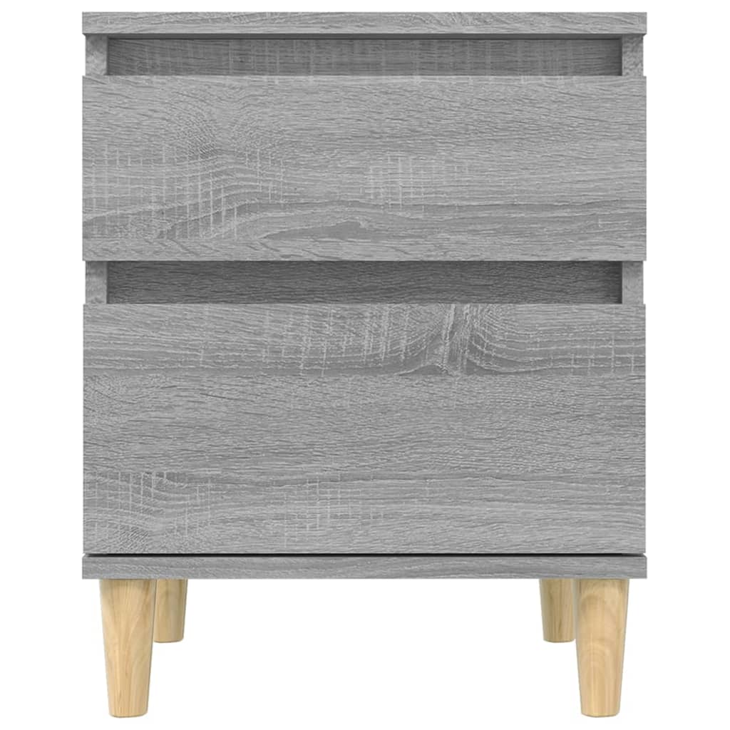 Bedside table Gray Sonoma 40x35x50 cm