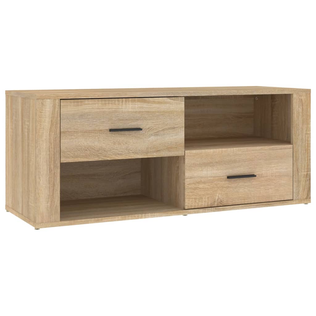 TV cabinet Sonoma oak 100x35x40 cm wood material