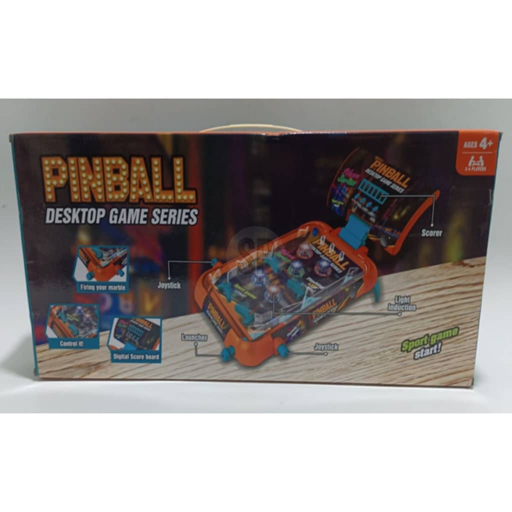 Tender Toys table pinball machine 53x26x5 cm orange