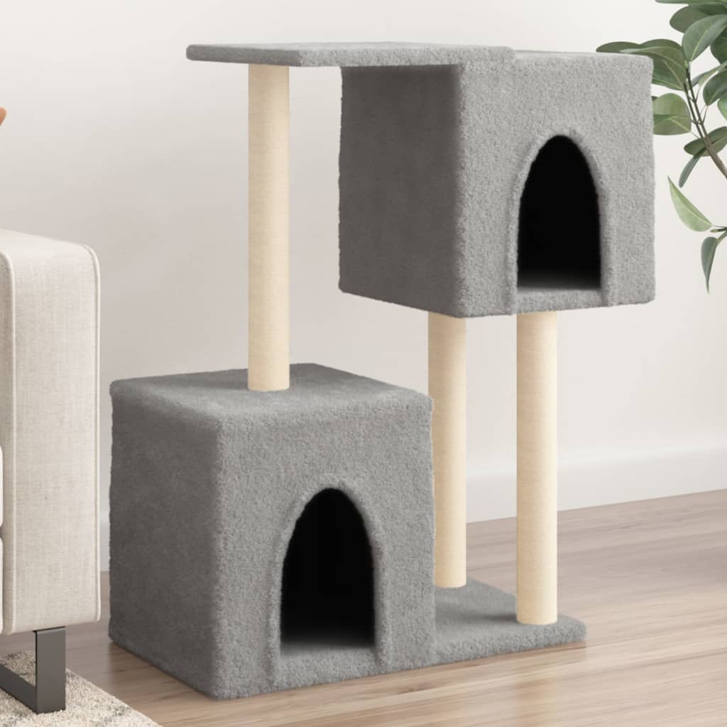Scratching post with sisal scratching posts light gray 86 cm