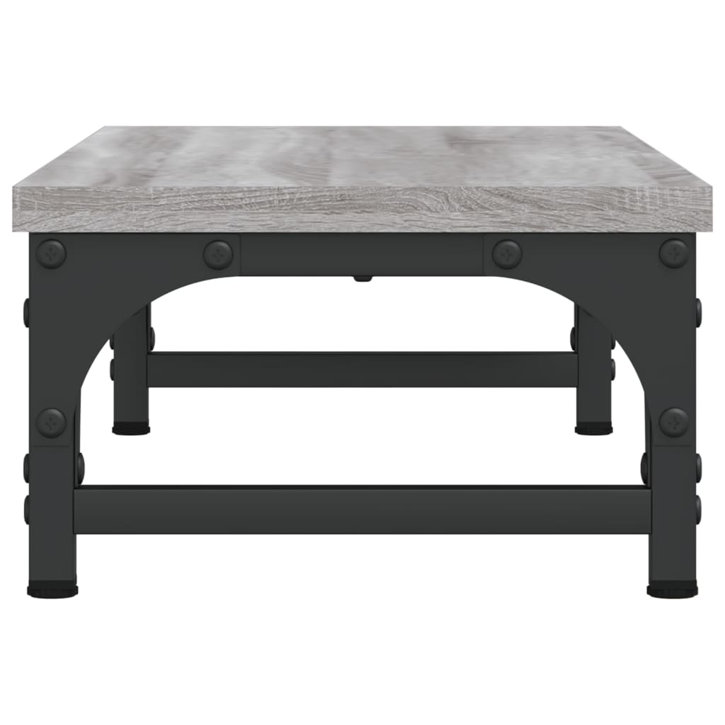 Monitor stand gray Sonoma 55x23x14 cm wood material