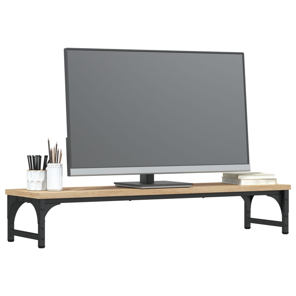 Monitorständer Sonoma-Eiche 85x23x15,5 cm Holzwerkstoff