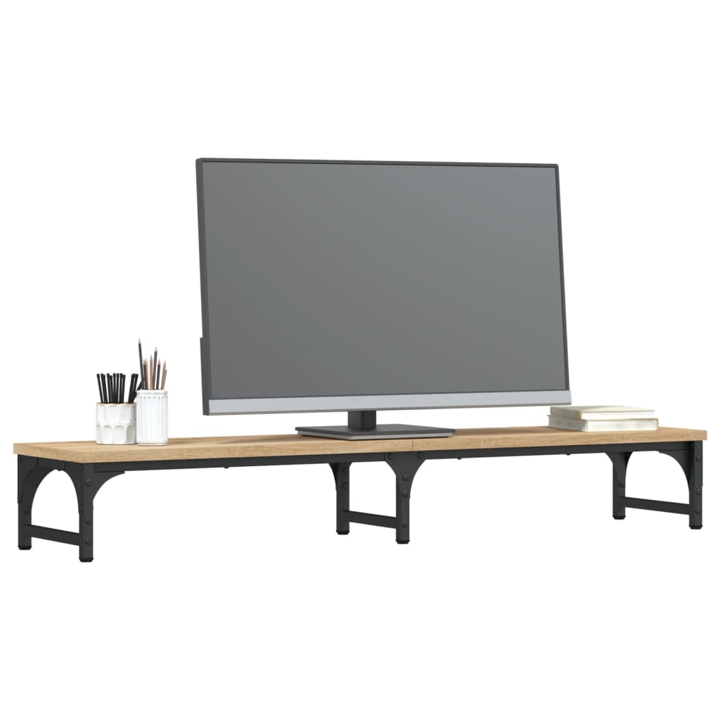 Monitor stand Sonoma oak 105x23x15.5 cm wood material