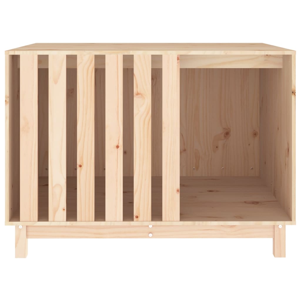 Dog house 100x70x72 cm solid pine wood
