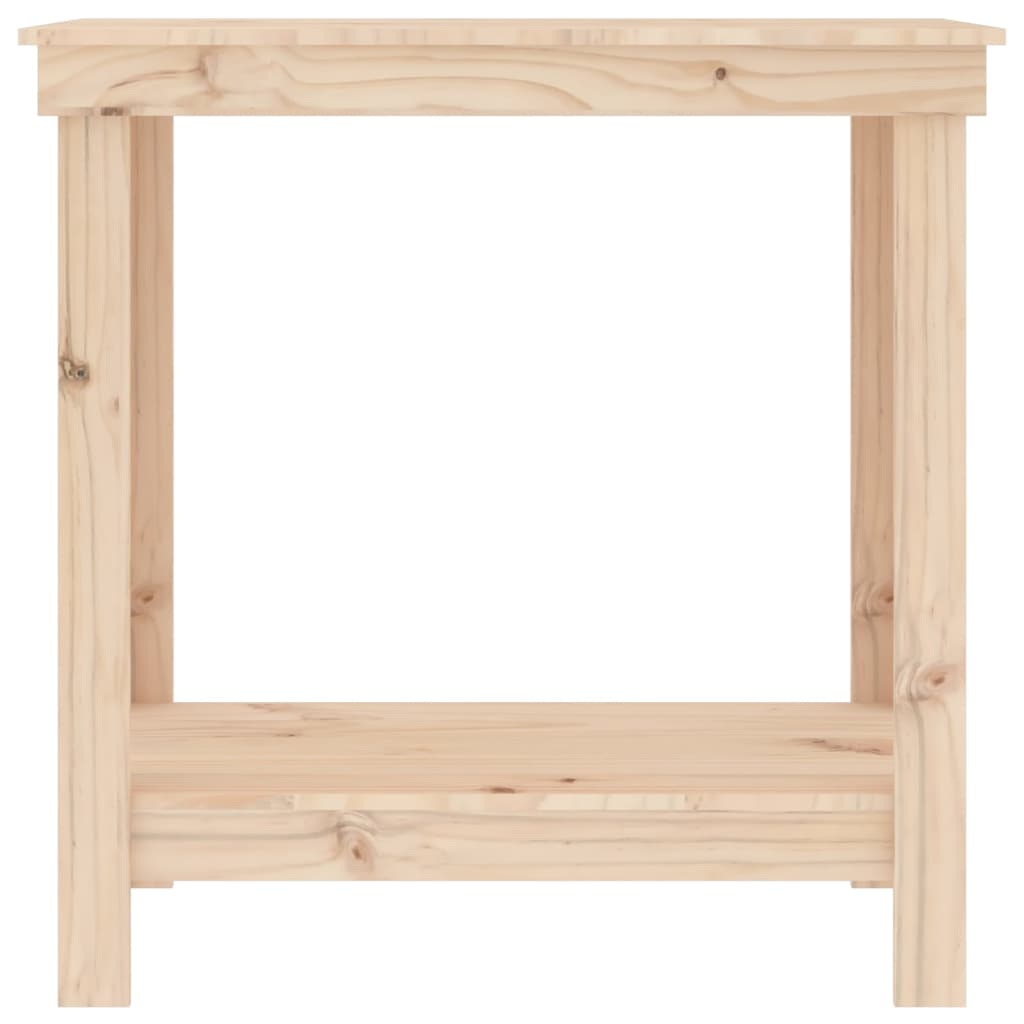Workbench 80x50x80 cm solid pine wood