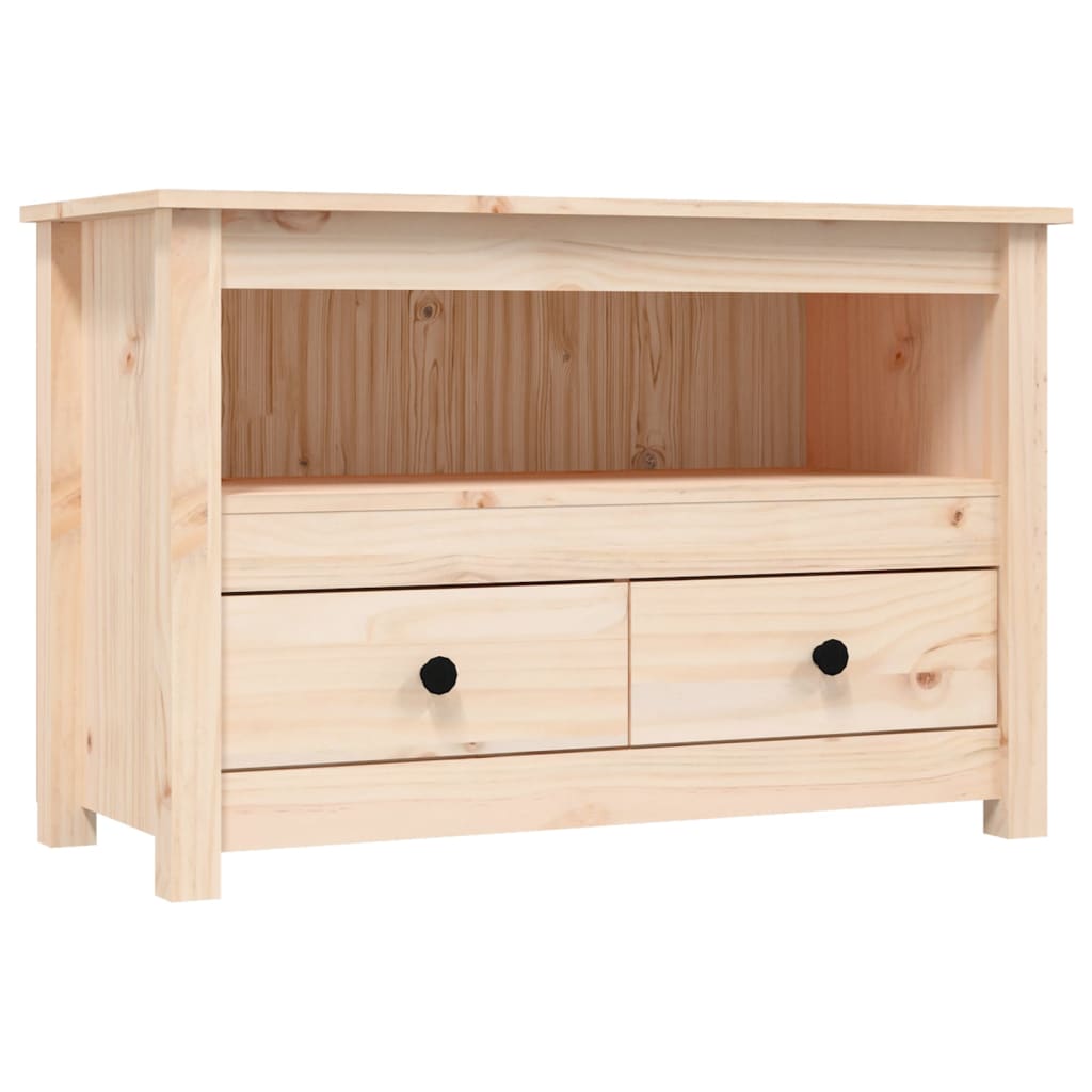 TV cabinet 79x35x52 cm solid pine wood