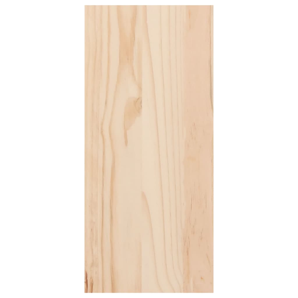 Wine rack 56x25x56 cm solid pine wood