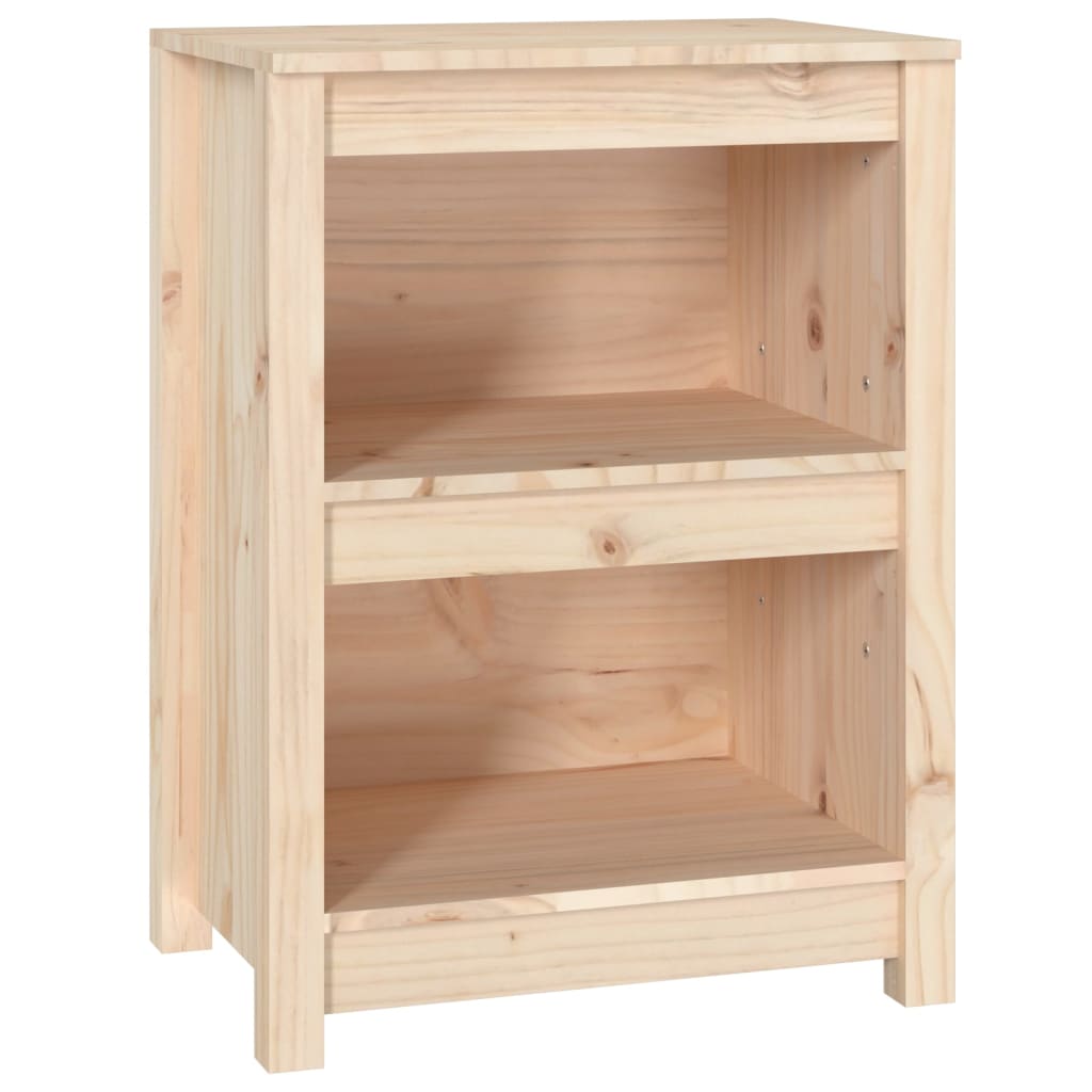 Bookcase 50x35x68 cm solid pine wood