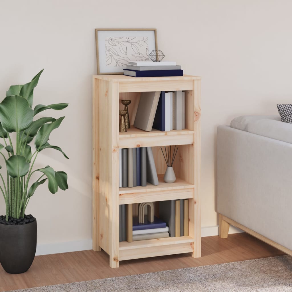 Bookcase 50x35x97 cm solid pine wood