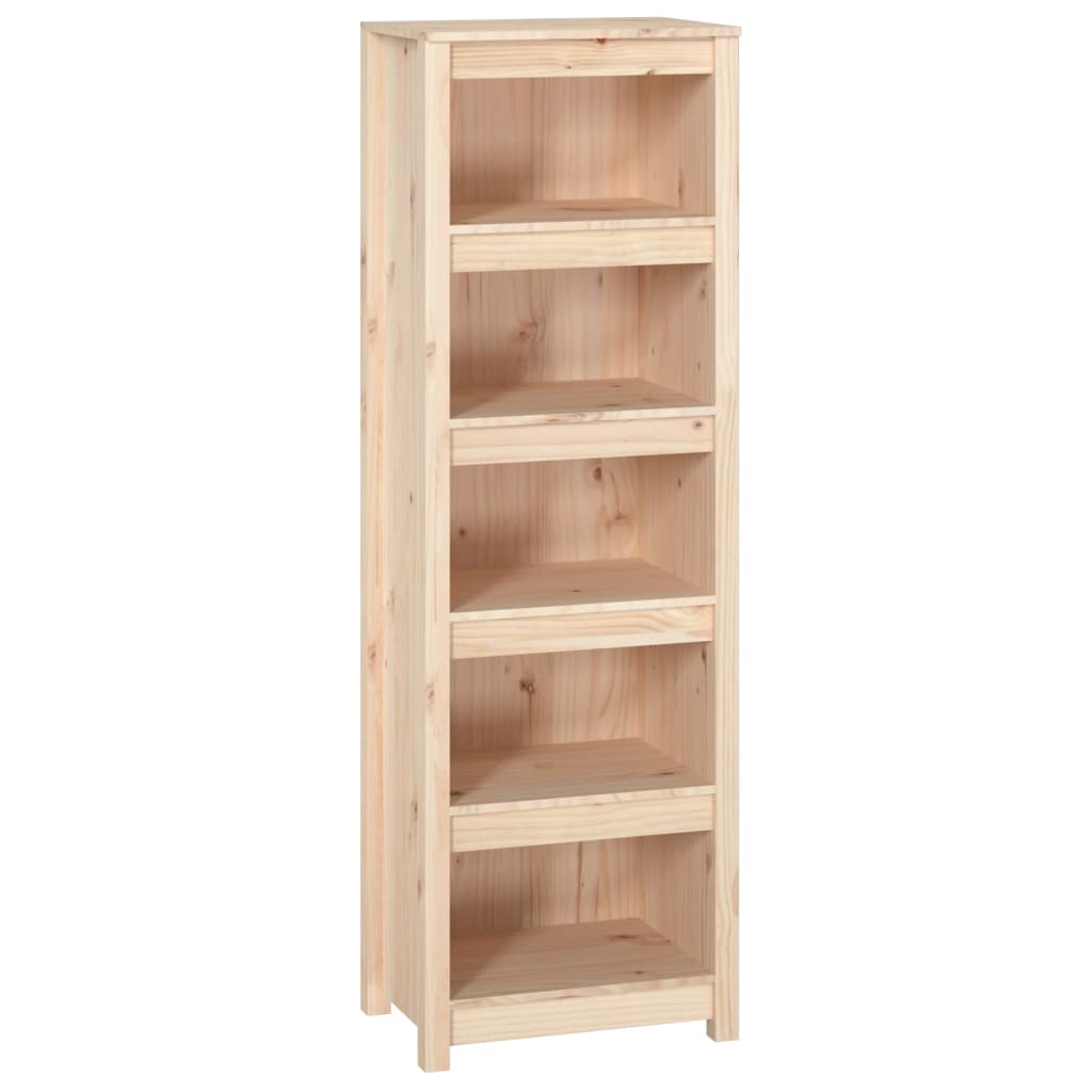 Bookcase 50x35x154 cm solid pine wood
