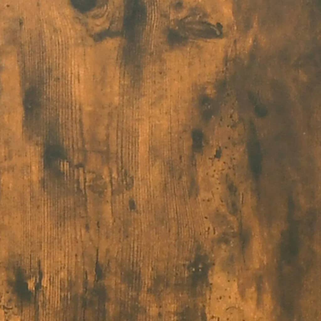 Bathroom cabinet smoked oak 30x30x95 cm made of wood