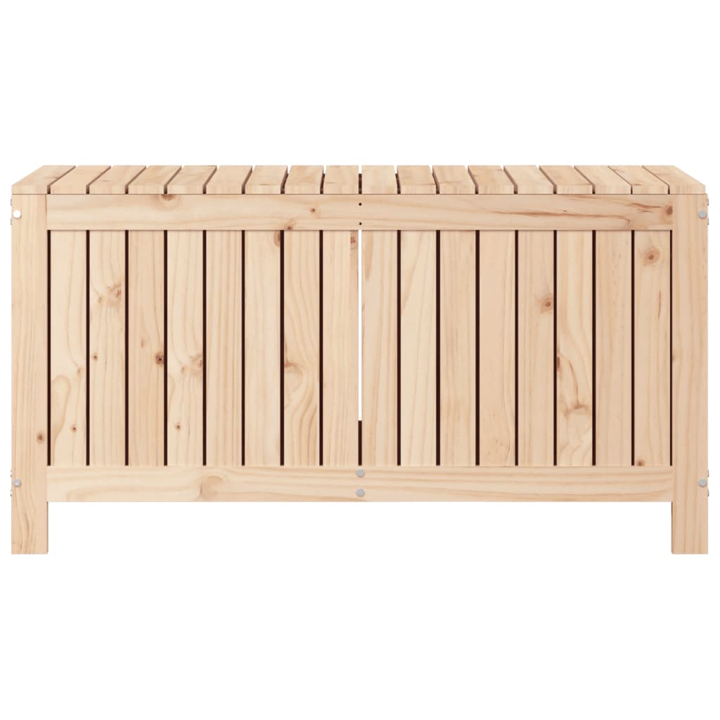 Garden chest 115x49x60 cm solid pine wood