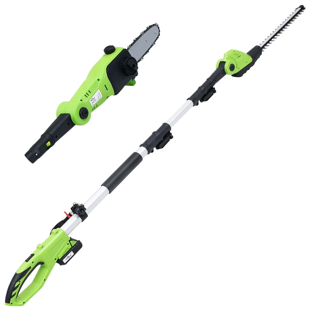 3 pcs. Cordless garden tool set with chargers &amp; batteries