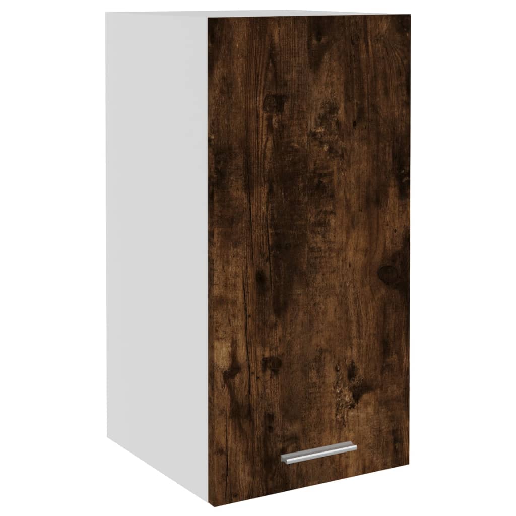 Hanging cabinet smoked oak 29.5x31x60 cm wood material