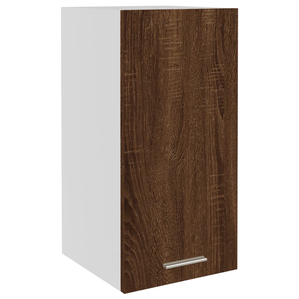 Wall cabinet brown oak look 29.5x31x60 cm wood material