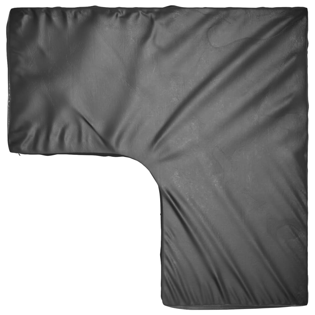 L-shaped garden furniture covers 2 pieces 16 eyelets 215x215x70 cm
