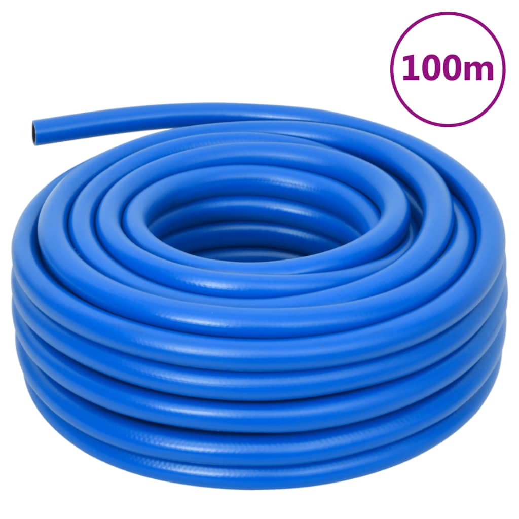 Luftschlauch Blau 100 m PVC