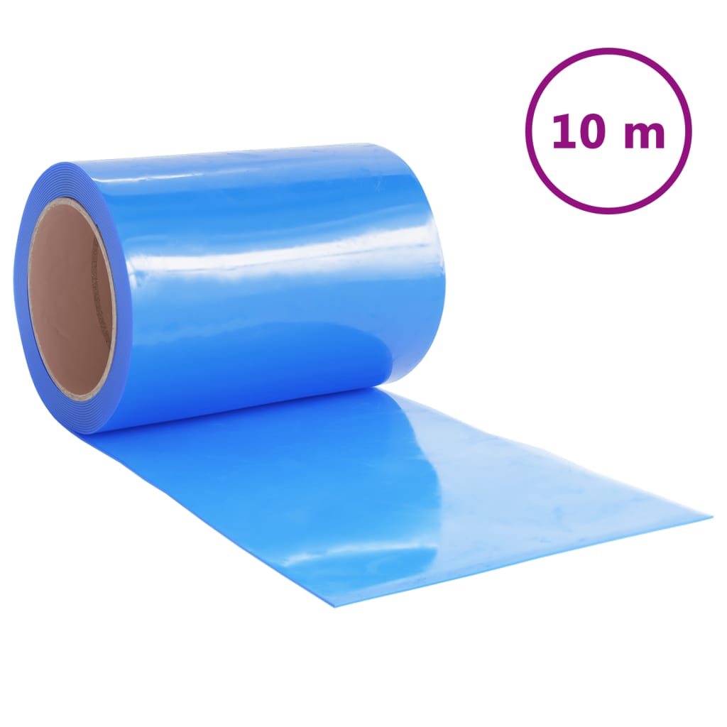 Door curtain blue 300x2.6 mm 10 m PVC