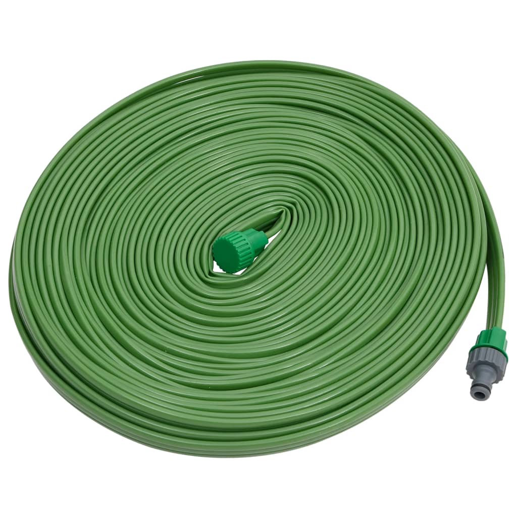 Sprinkler hose green 15 m PVC