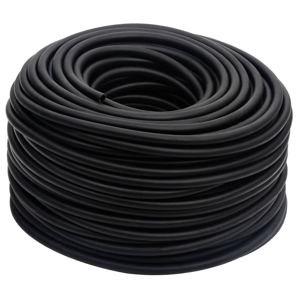 Hybrid air hose black 100 m rubber and PVC