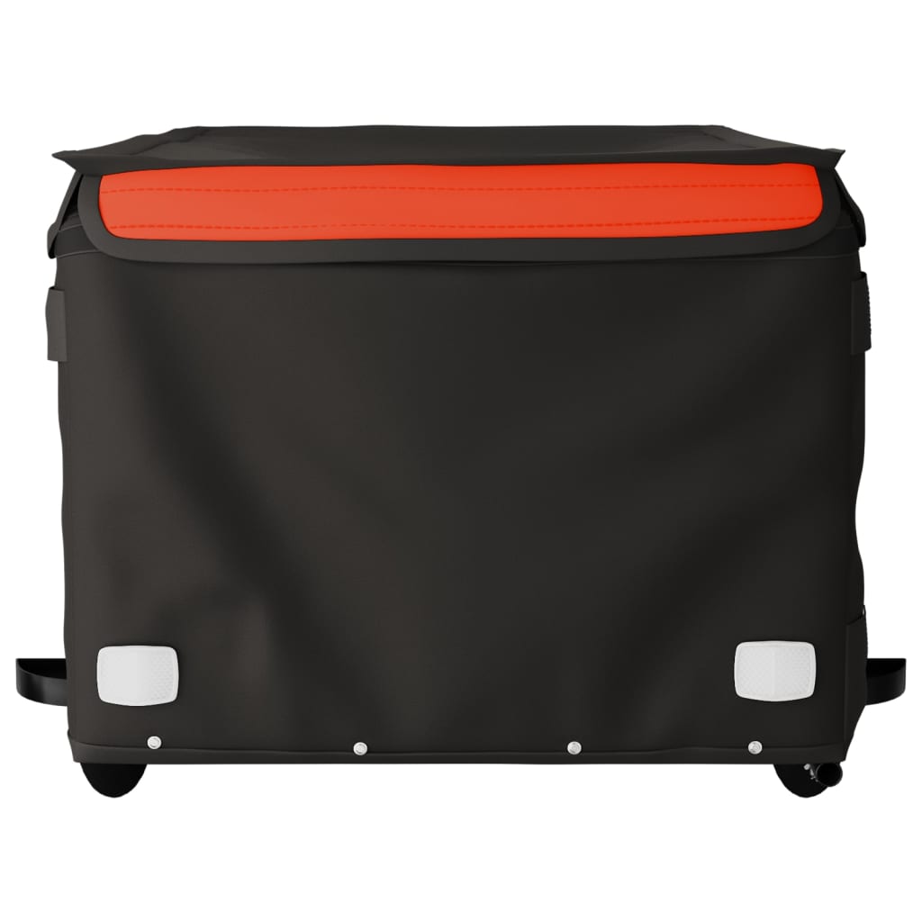 Cargo trailer black and orange 45 kg iron