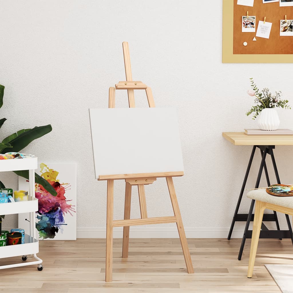 Easel 53.5x95x127 cm solid pine wood