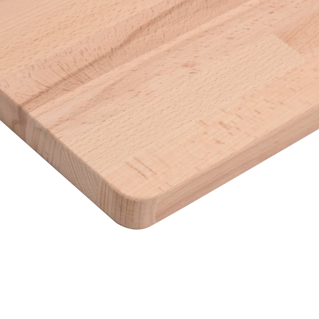 Vanity top 60x40x2.5 cm solid beech wood