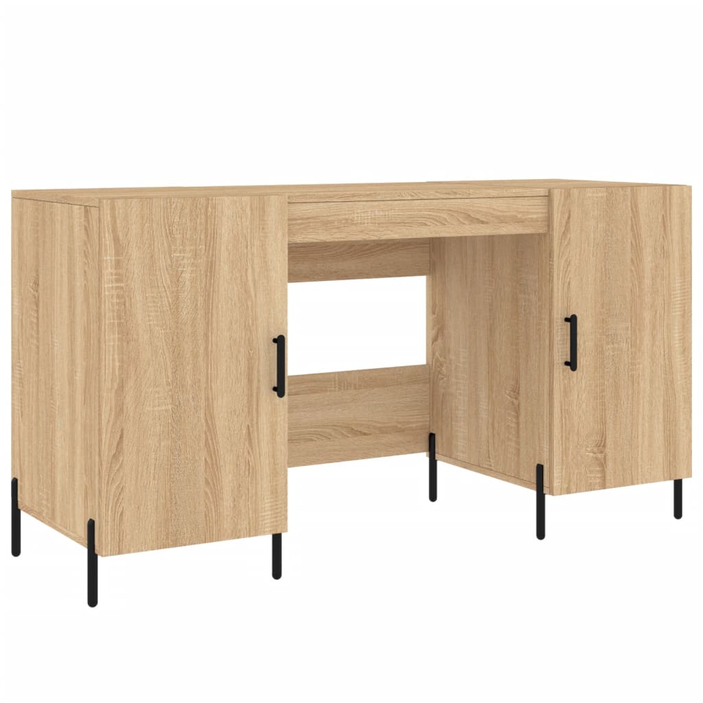Desk Sonoma oak 140x50x75 cm wood material