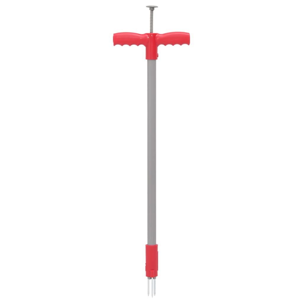 Weed cutter red and gray 93.5 cm powder-coated steel