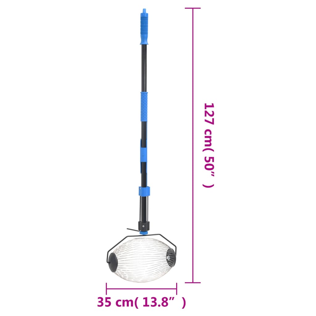 Roll collector blue 127 cm steel