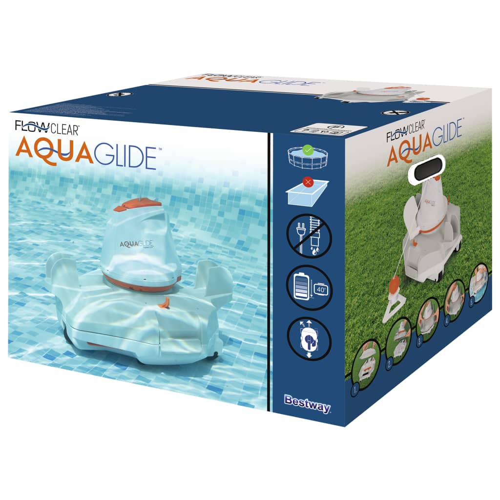 Bestway Flowclear AquaGlide Reinigungsroboter für Pools