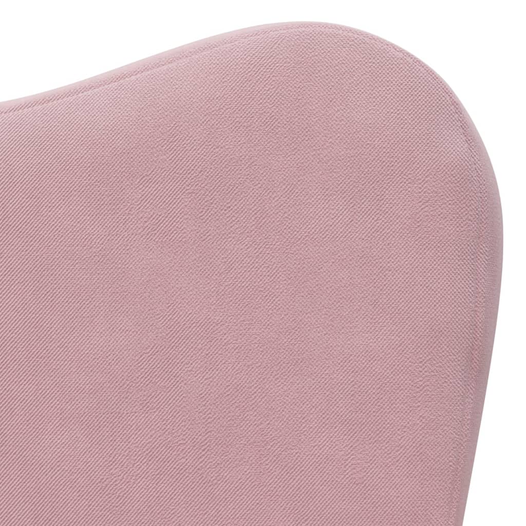 Children's sofa pink soft plush