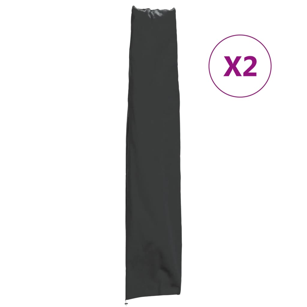 Parasol protective covers 2 pieces 170x35/28cm 420D Oxford fabric