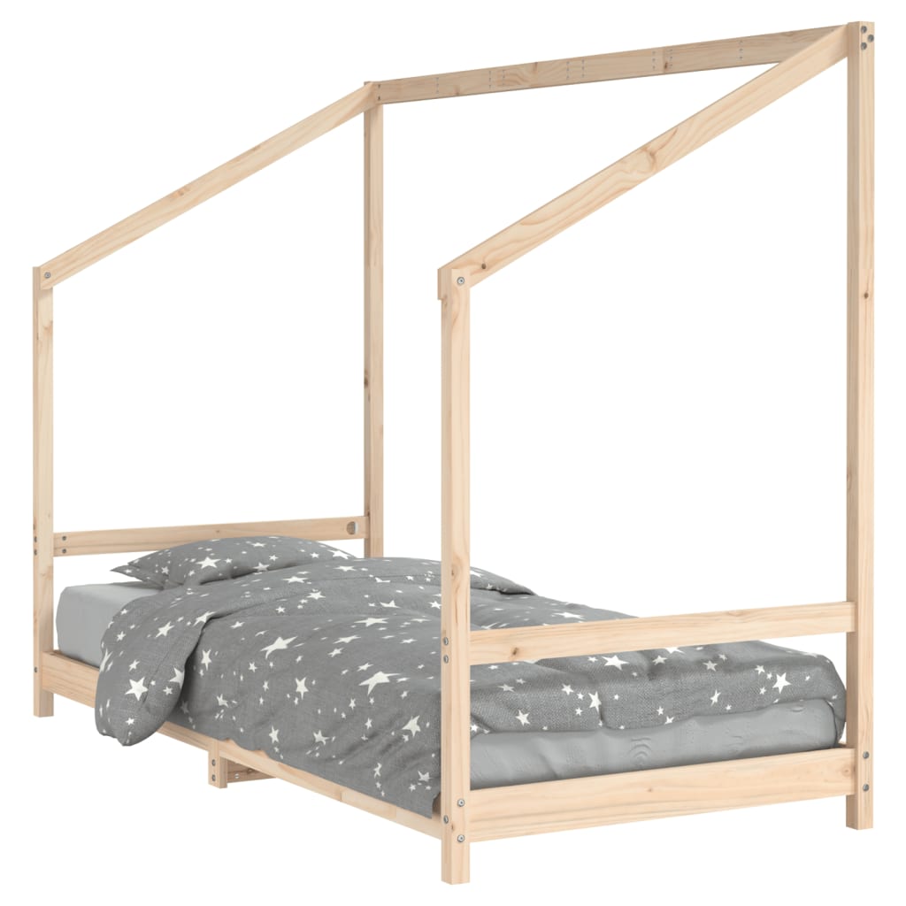 Children's bed 90x190 cm solid pine wood