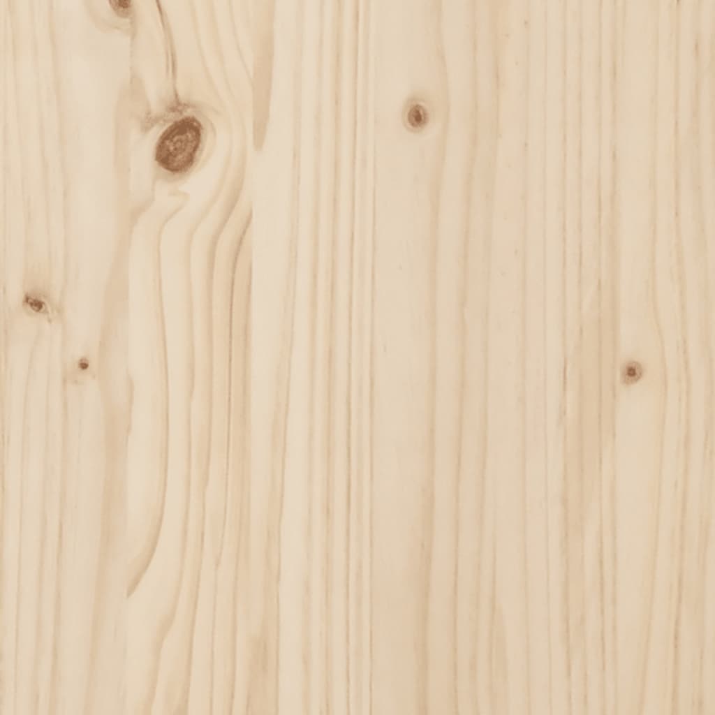 Children's bed 2x(80x200) cm solid pine wood