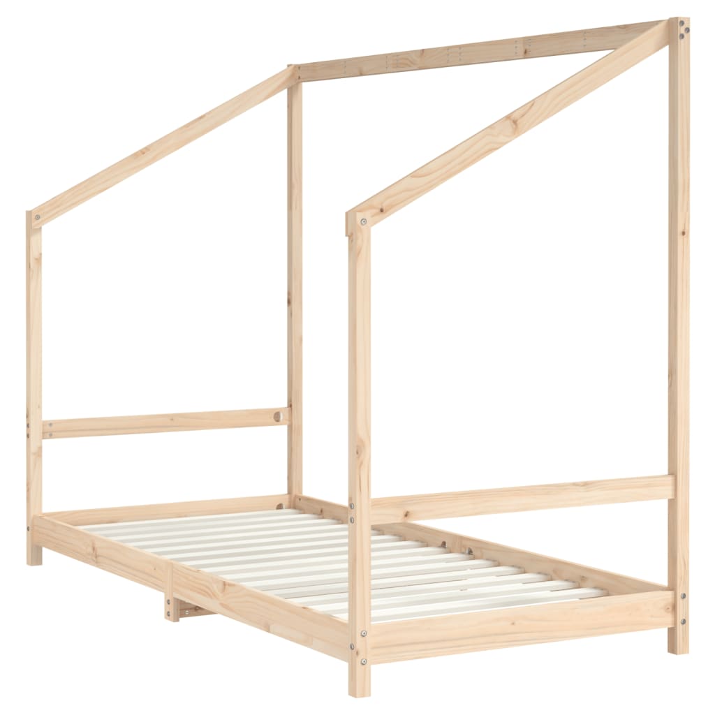 Children's bed 2x(90x190) cm solid pine wood