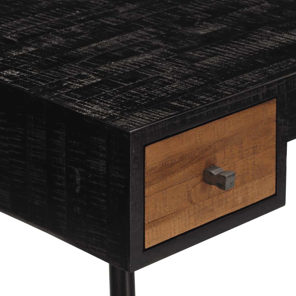 Desk 117x56.5x75 cm Recycled solid teak wood