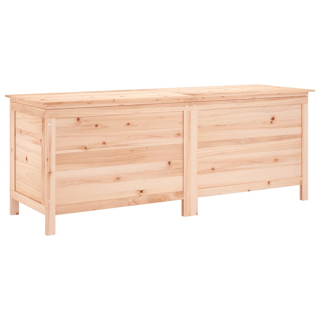 Garden chest 150x50x56.5 cm solid fir wood