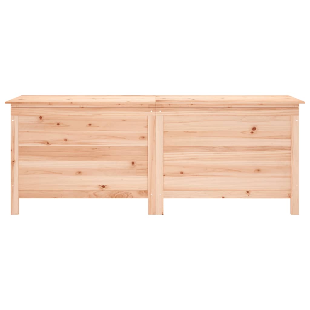 Garden chest 150x50x56.5 cm solid fir wood