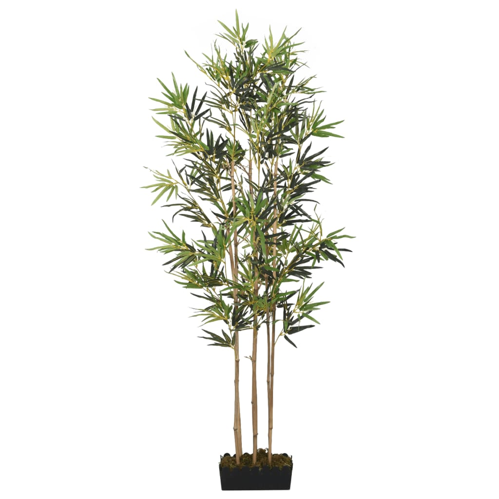 Artificial bamboo tree 368 leaves 80 cm green