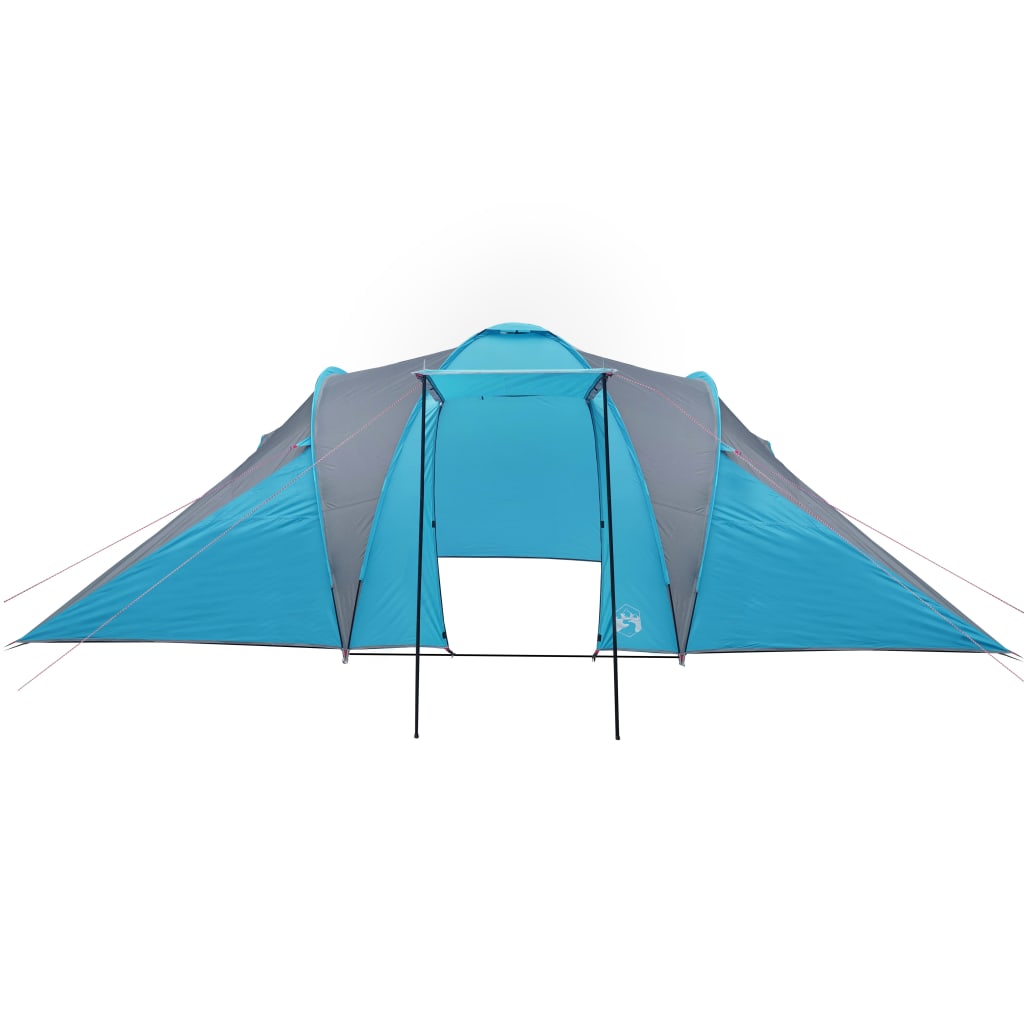Campingzelt 6 Personen Blau 576x238x193 cm 185T Taft