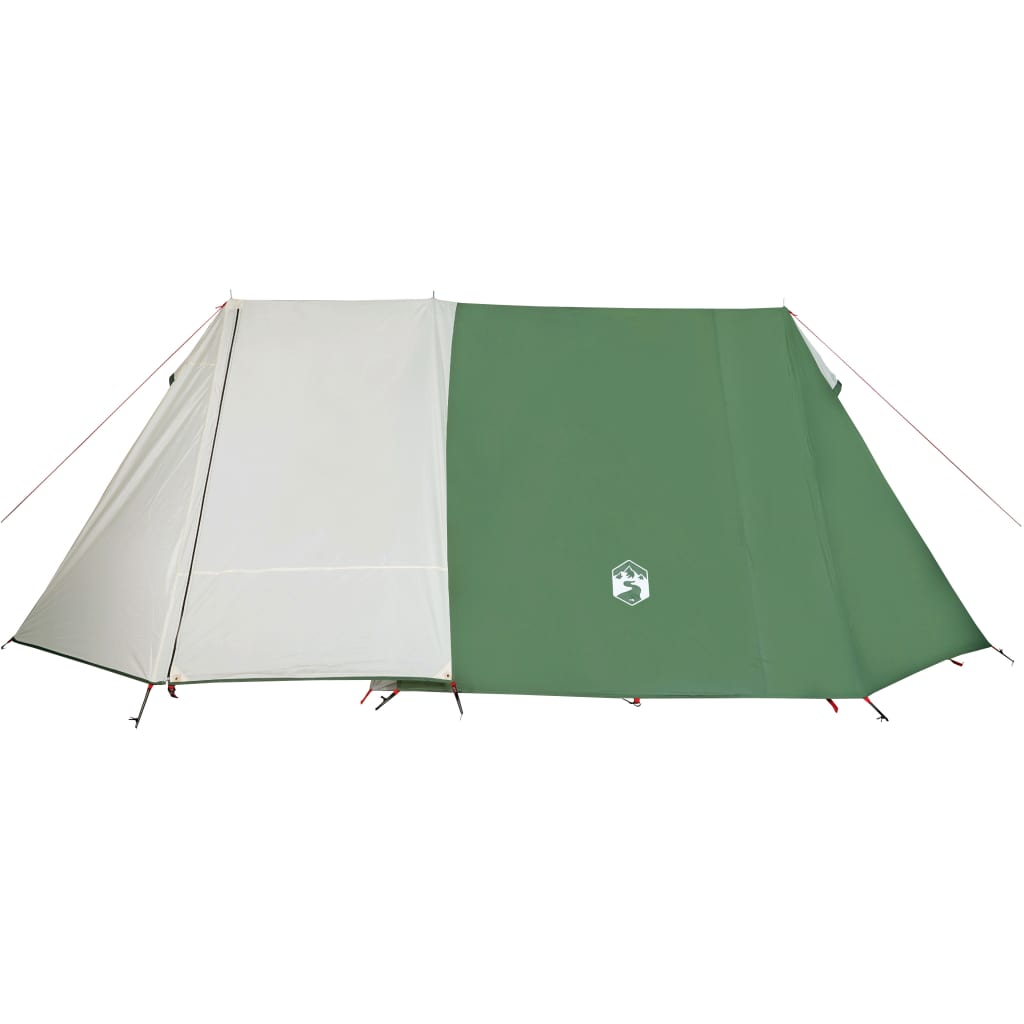 Campingzelt 3 Personen Grün 465x220x170 cm 185T Taft