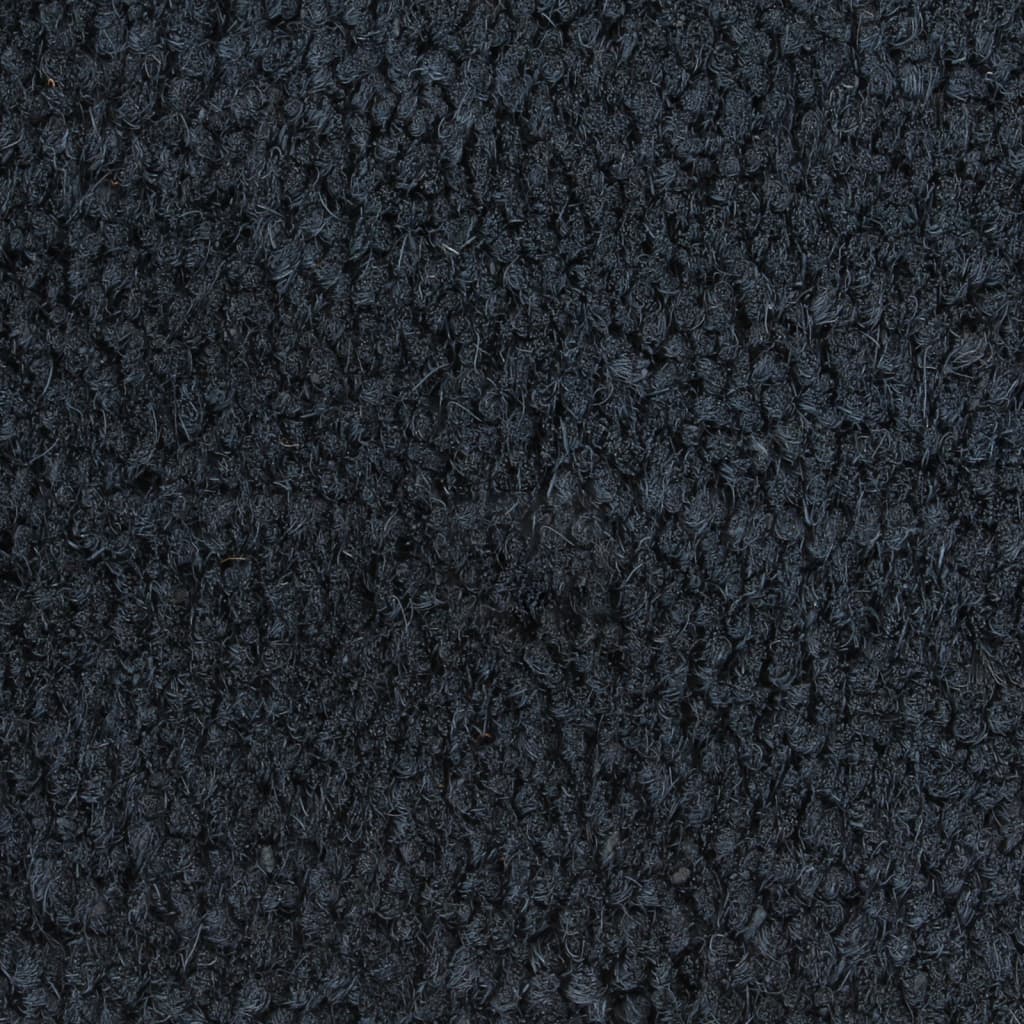 Fußmatte Dunkelgrau 90x150 cm Kokosfaser Getuftet