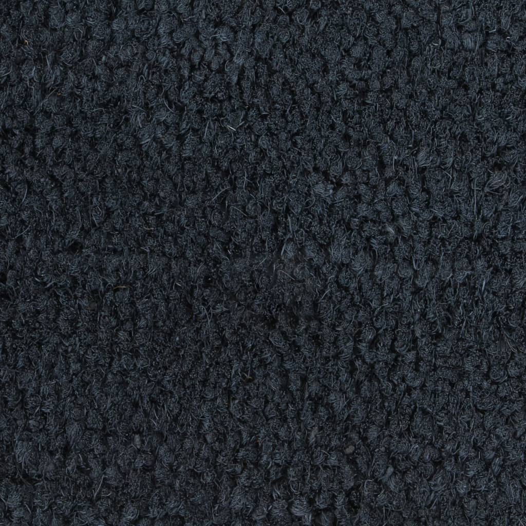 Fußmatte Dunkelgrau 100x300 cm Kokosfaser Getuftet